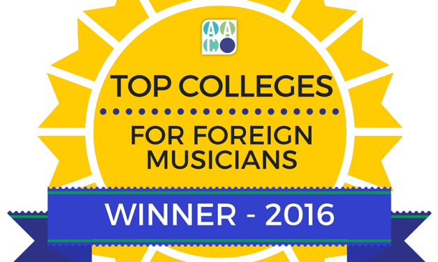 The Top 50 U.S. Colleges for Foreign Musicians – 2016